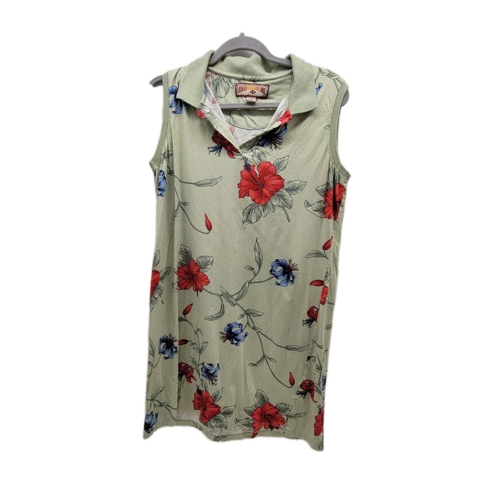 Caribbean Joe Women's Sleeveless Tunic L